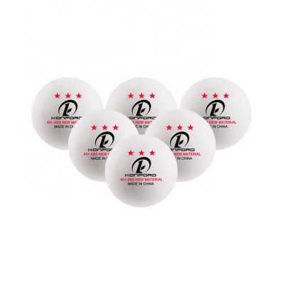 Custom logo 3 star ping pong balls for table tennis OEM supplier three star table tennis balls